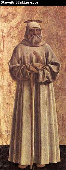 Piero della Francesca Polyptych of the Misericordia: St Benedict